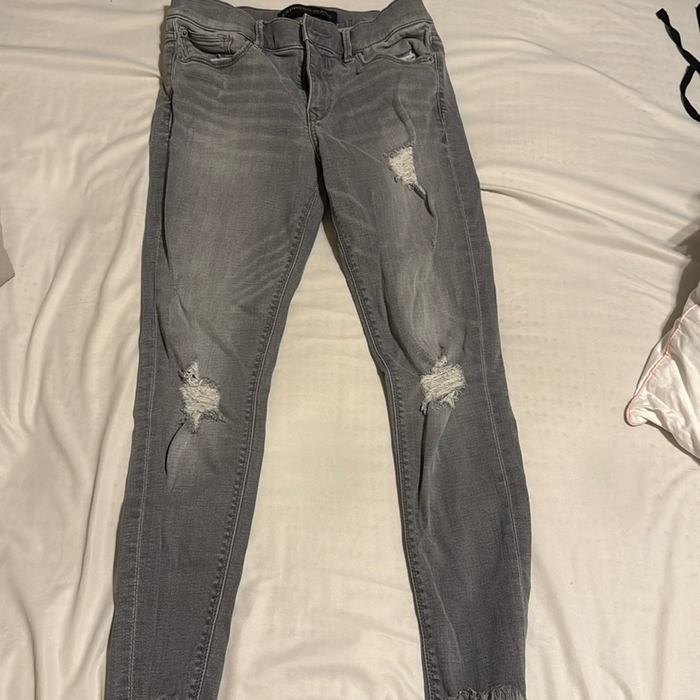 Express Grey Jeans! Good Condition!!